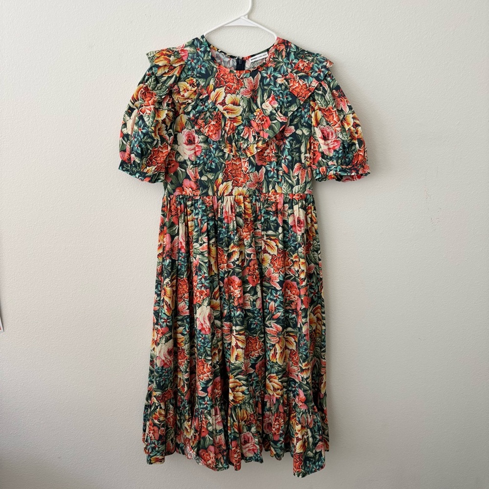 Laura Ashley X BATSHEVA May Dress in Seren floral print